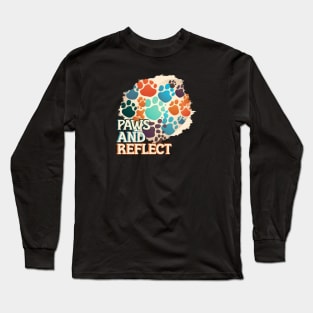 Paws and Reflect Long Sleeve T-Shirt